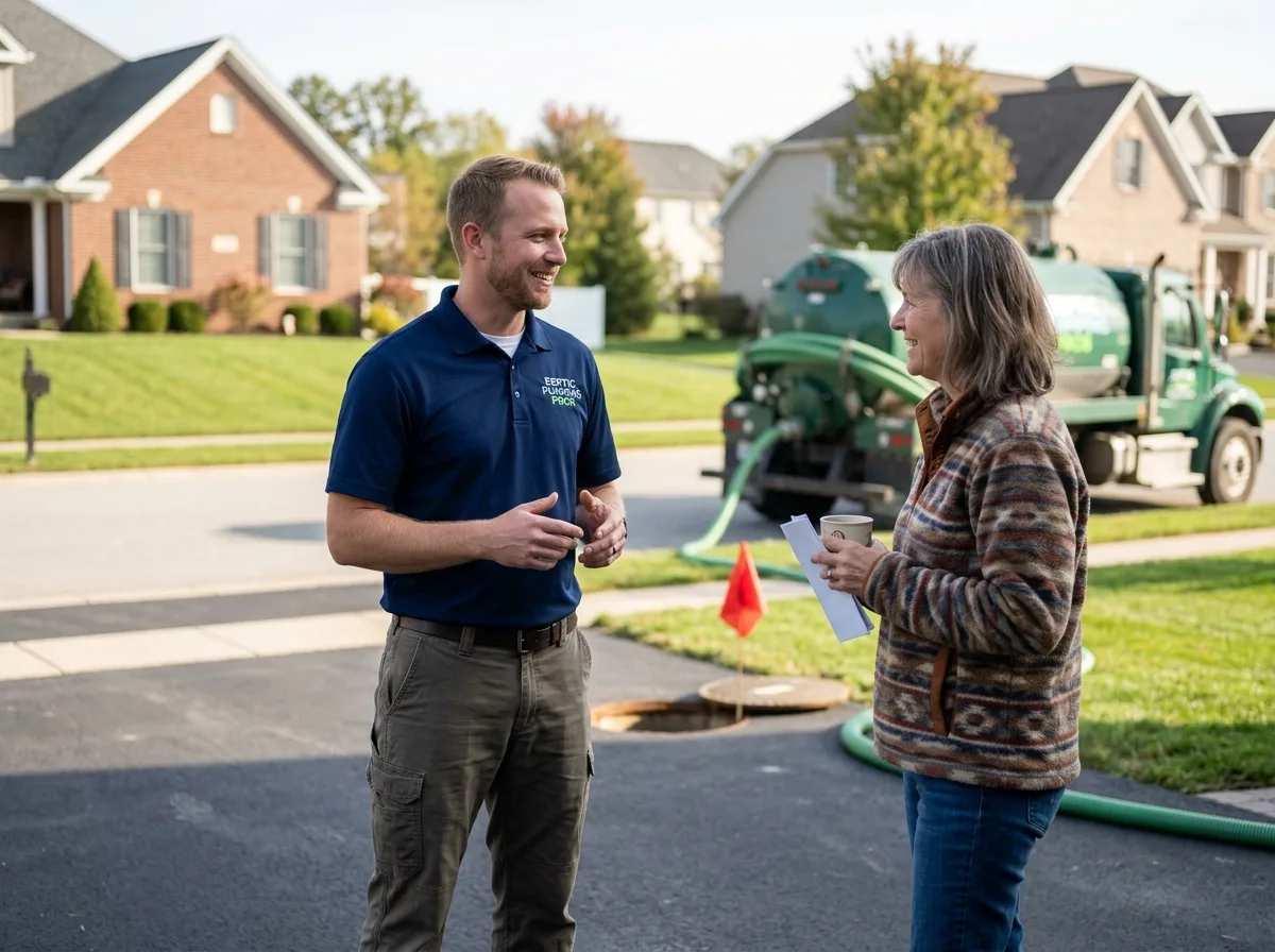 Septic Tank Cleaning in Fredericksburg, IN