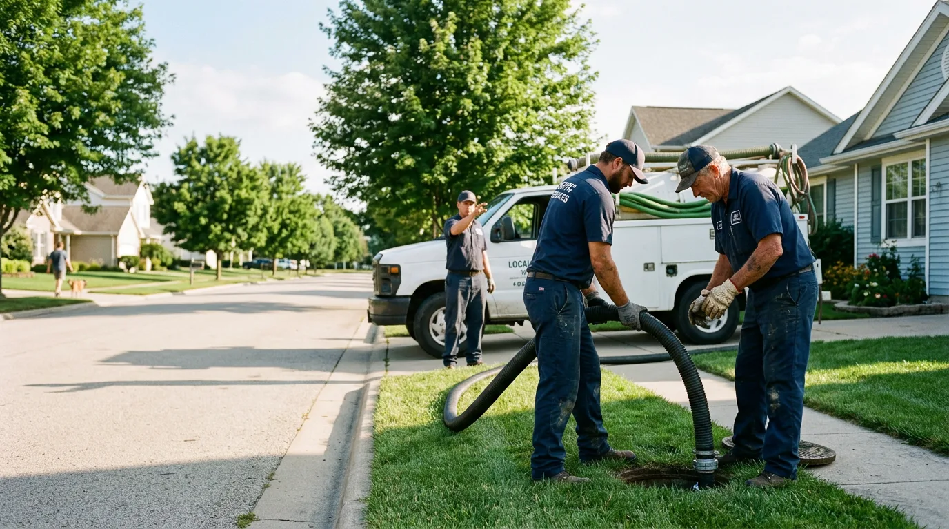 Septic Tank Cleaning in Fredericksburg, IN